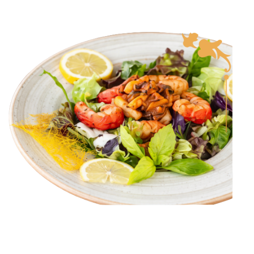 Tarkhun Usulü Karides Salatası