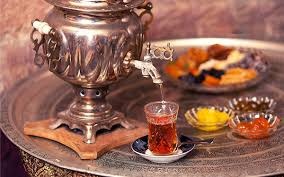 Geleneksel Azerbaycan Çay Sofrası